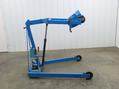 Morse 400A-60 Drum Handler Hydraulic Hand Pump 800 lbs 72" Pour Height 360°