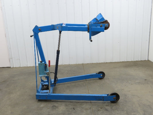 Morse 400A-60 Drum Handler Hydraulic Hand Pump 800 lbs 72" Pour Height 360°