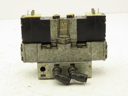 CKD 4F440-L Pneumatic Solenoid Valve 5 Port 3-Pos 24VDC