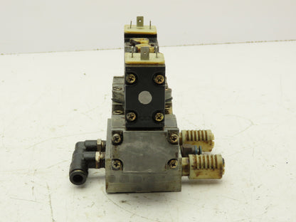 CKD 4F440-L Pneumatic Solenoid Valve 5 Port 3-Pos 24VDC