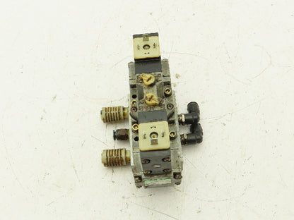 CKD 4F440-L Pneumatic Solenoid Valve 5 Port 3-Pos 24VDC
