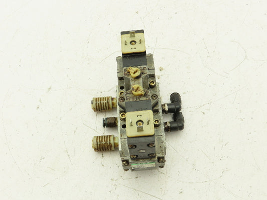 CKD 4F440-L Pneumatic Solenoid Valve 5 Port 3-Pos 24VDC