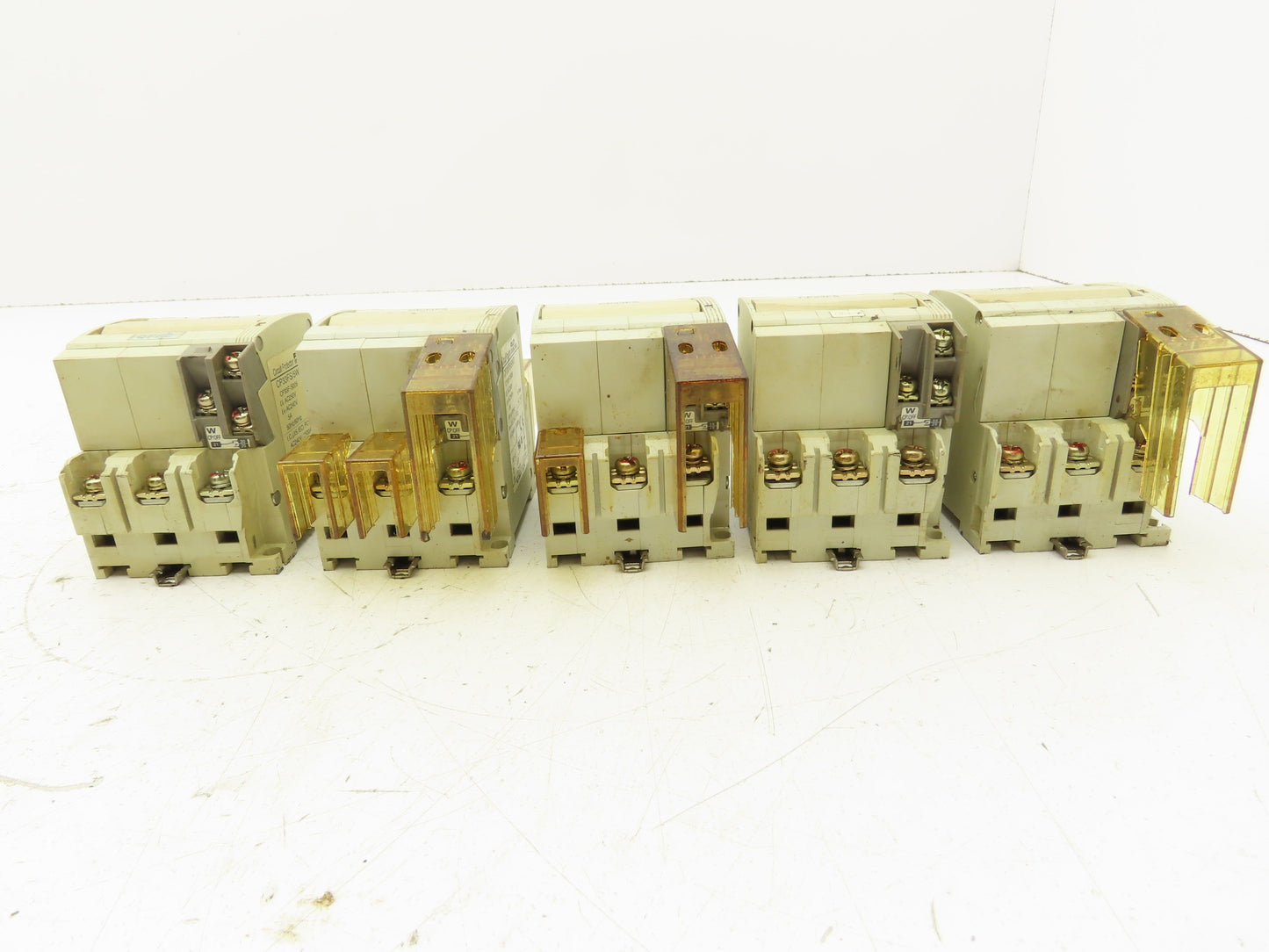 Fuji Electric CP33FS/5WD Circuit Protector 5A 3 Pole 240V Lot of 5