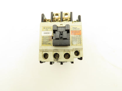 Fuji Electric SC-4-0/G Contactor 3PH 600V 20A Lot of 8