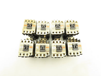 Fuji Electric SC-4-0/G Contactor 3PH 600V 20A Lot of 8