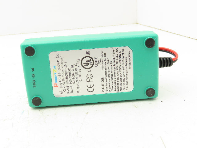 Powerizer H02400918-US-1 Smart Charger for 9.6V-18V NiMH/Nicd Battery Pack