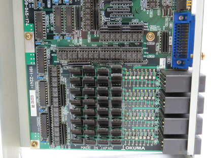 Okuma FUB-P4M4 PLC Servo Circuit Board Module Lot of 2