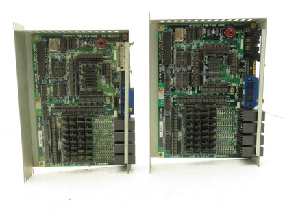 Okuma FUB-P4M4 PLC Servo Circuit Board Module Lot of 2