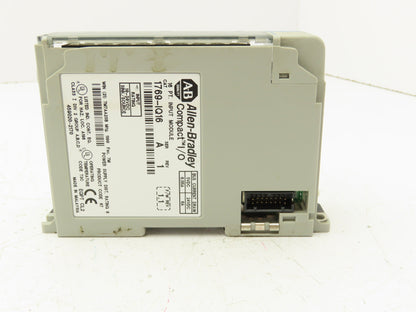 Allen-Bradley 1769-IQ16 Compact I/O Input Module 24VDC 0.115A Ser.A