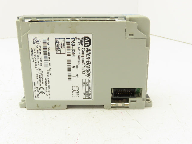 Allen-Bradley 1769-IQ16 Compact I/O Input Module 24VDC 0.115A Ser.A