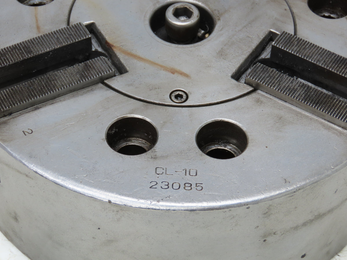 CL-10 CNC Lathe 3-Jaw Power Chuck 10" Dia 4000 RPM