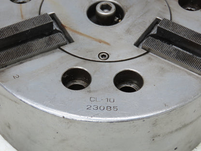 CL-10 CNC Lathe 3-Jaw Power Chuck 10" Dia 4000 RPM