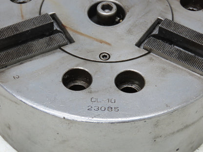 CL-10 CNC Lathe 3-Jaw Power Chuck 10" Dia 4000 RPM