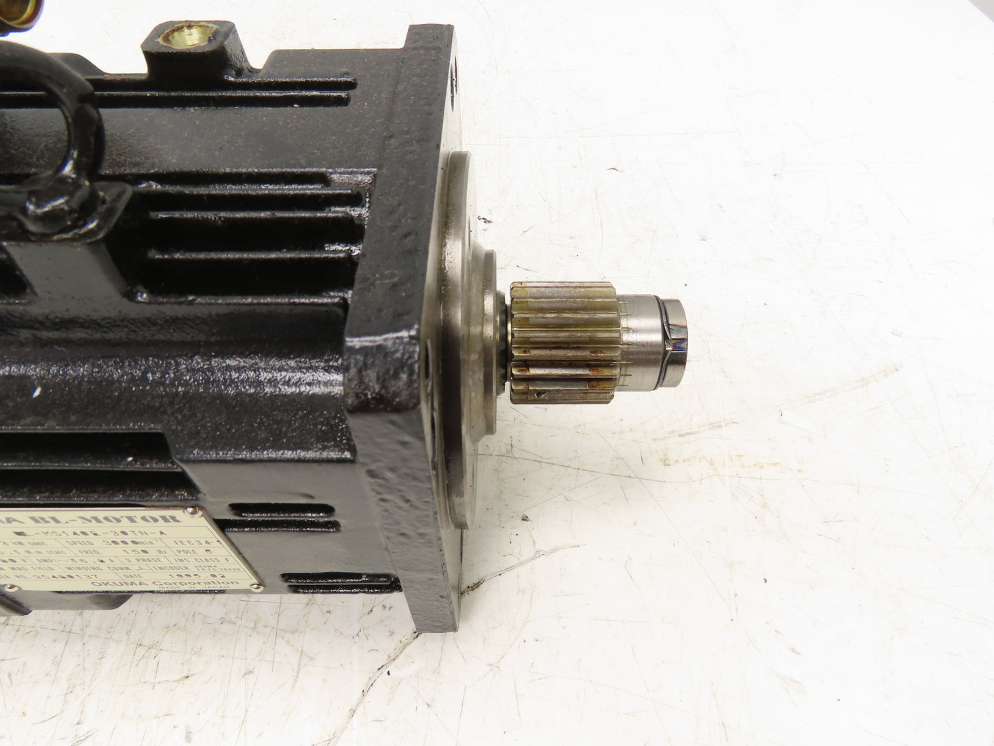 Okuma BL-MS140E-30TN-A AC Servo Motor 3000 RPM 160V 3PH Encoder ER-FC-2048D