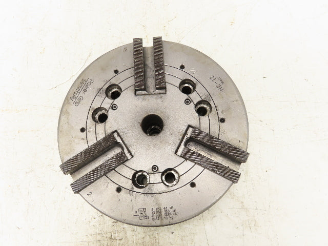 Samchully HC-12 Power Grip CNC Lathe 3-Jaw Chuck 12" Dia 3380 RPM