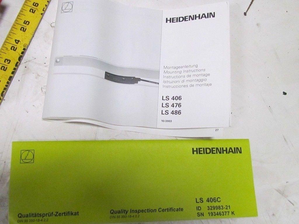 Heidenhain LS 406C ML 770mm Id.Nr.329 983-21 Linear Scale Encoder