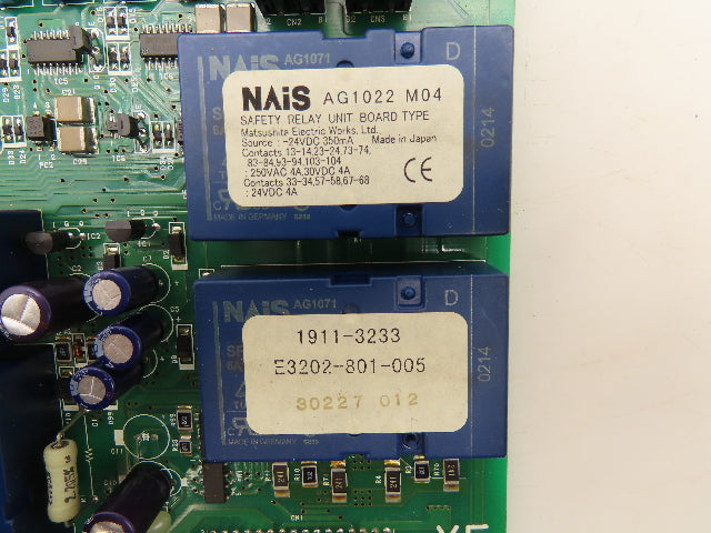 Okuma AG1022 M04 Safety Relay Circuit Board Module H1102P-2