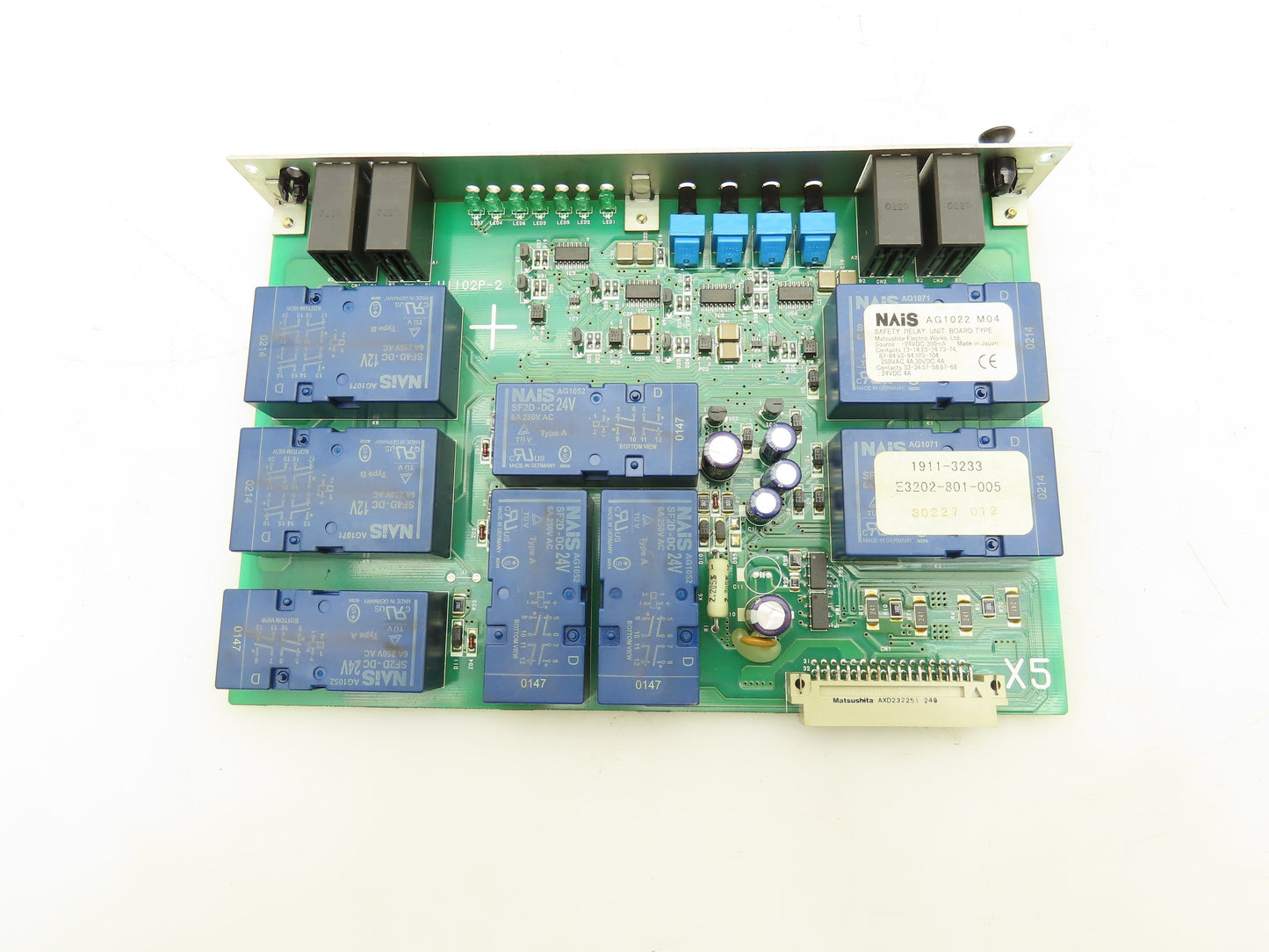 Okuma AG1022 M04 Safety Relay Circuit Board Module H1102P-2