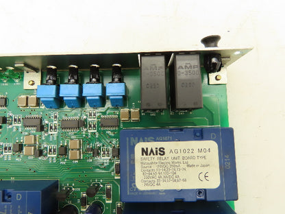 Okuma AG1022 M04 Safety Relay Circuit Board Module H1102P-2
