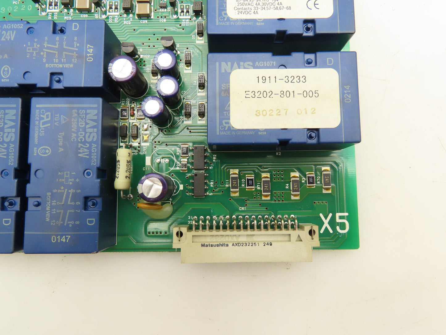 Okuma AG1022 M04 Safety Relay Circuit Board Module H1102P-2