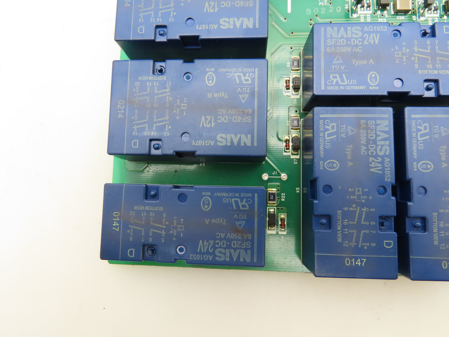 Okuma AG1022 M04 Safety Relay Circuit Board Module H1102P-2