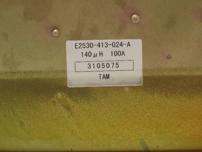 Okuma E2530-413-024-A Line Reactor 100A 140uH