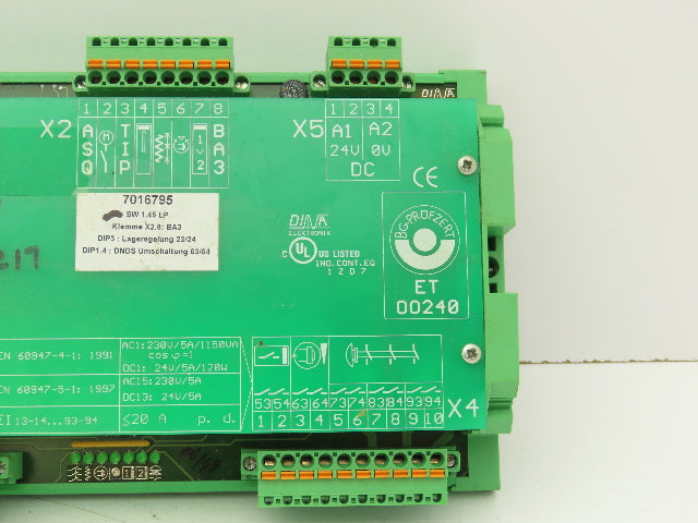 Dina Electronik DNSFT1 Safety Module 24VDC 240VAC 5A 120W 1150VA