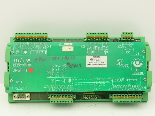 Dina Electronik DNSFT1 Safety Module 24VDC 240VAC 5A 120W 1150VA