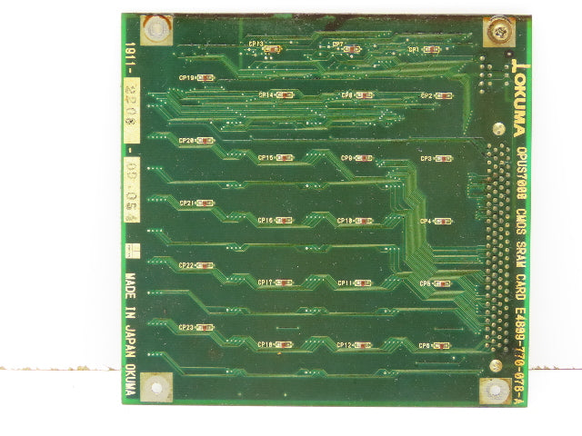 Okuma E4809-770-078-A Opus7000 CMOS SRAM Card Module 1911-2208