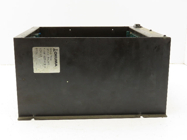 Okuma E7191-855-018-2 Opus7000 CPU Card Slot Chassis Rack W/Motherboard