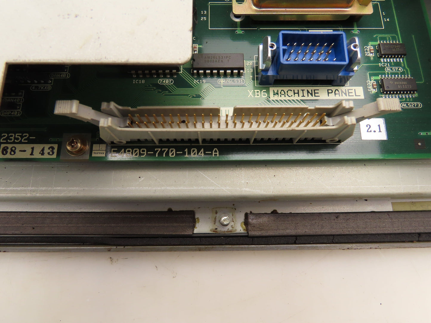 Okuma OSP-U10L CNC Lathe Operator Control Panel Keypad Monitor