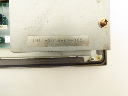 Okuma OSP-U10L CNC Lathe Operator Control Panel Keypad Monitor