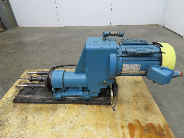 Moehrle B23 Horizontal Drilling Machine 5Hp 230/460V Motor Electro Craft Servo