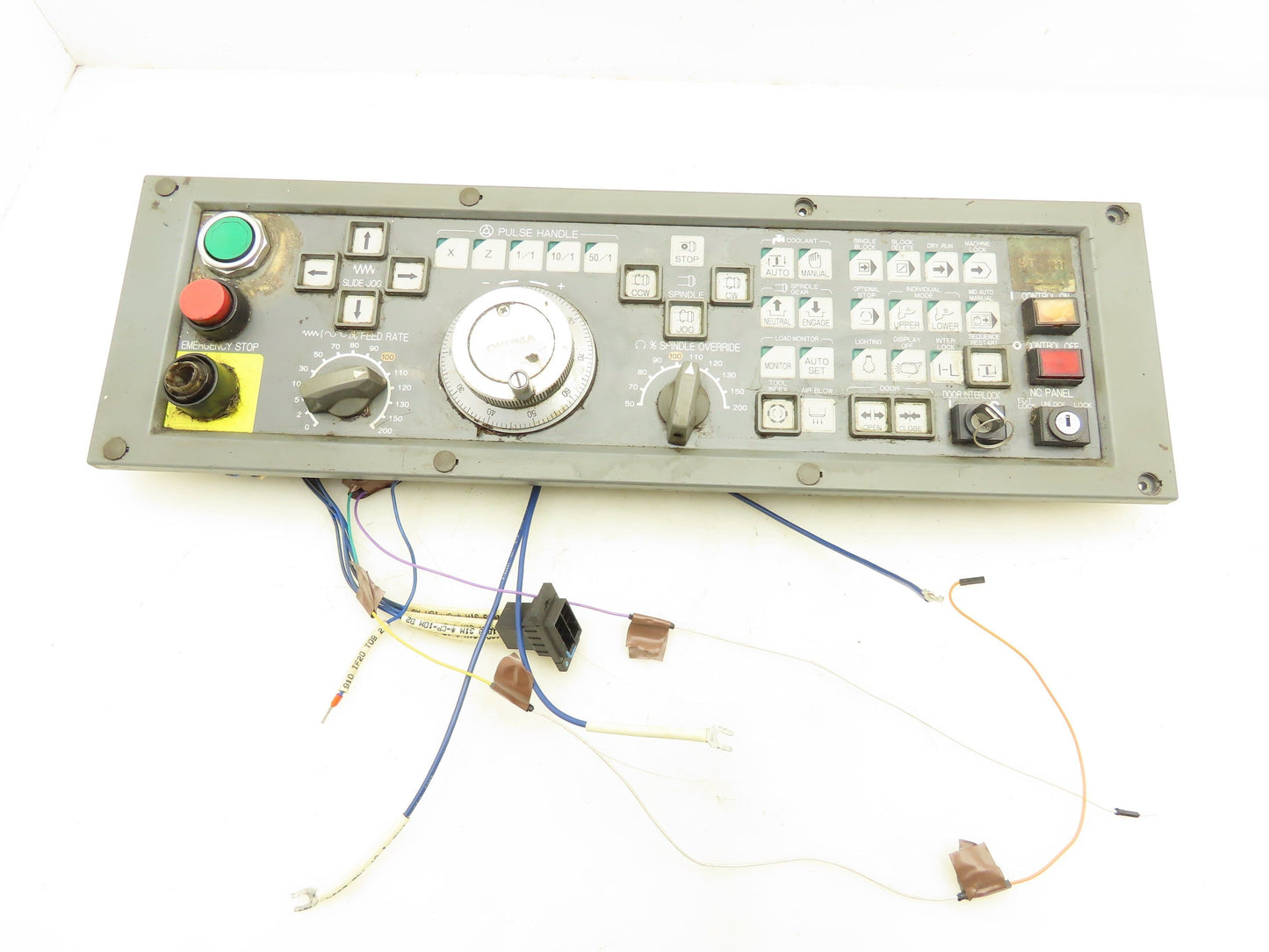 Okuma 7000L-S CE OSP Machine Operator Control Panel w/Pulse Handwheel CNC Lathe