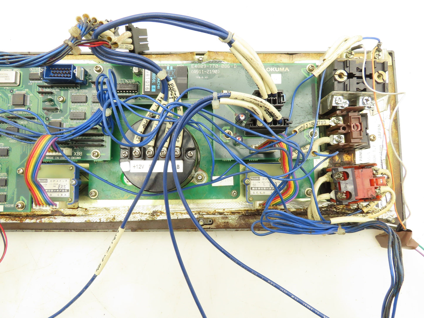 Okuma 7000L-S CE OSP Machine Operator Control Panel w/Pulse Handwheel CNC Lathe