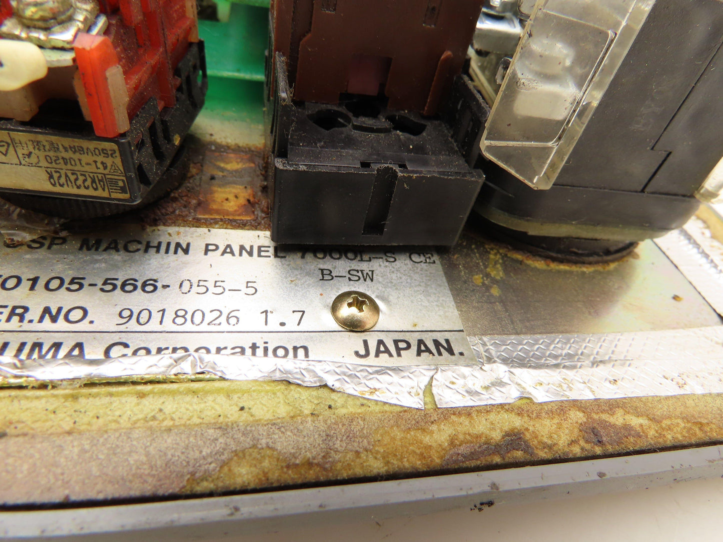 Okuma 7000L-S CE OSP Machine Operator Control Panel w/Pulse Handwheel CNC Lathe