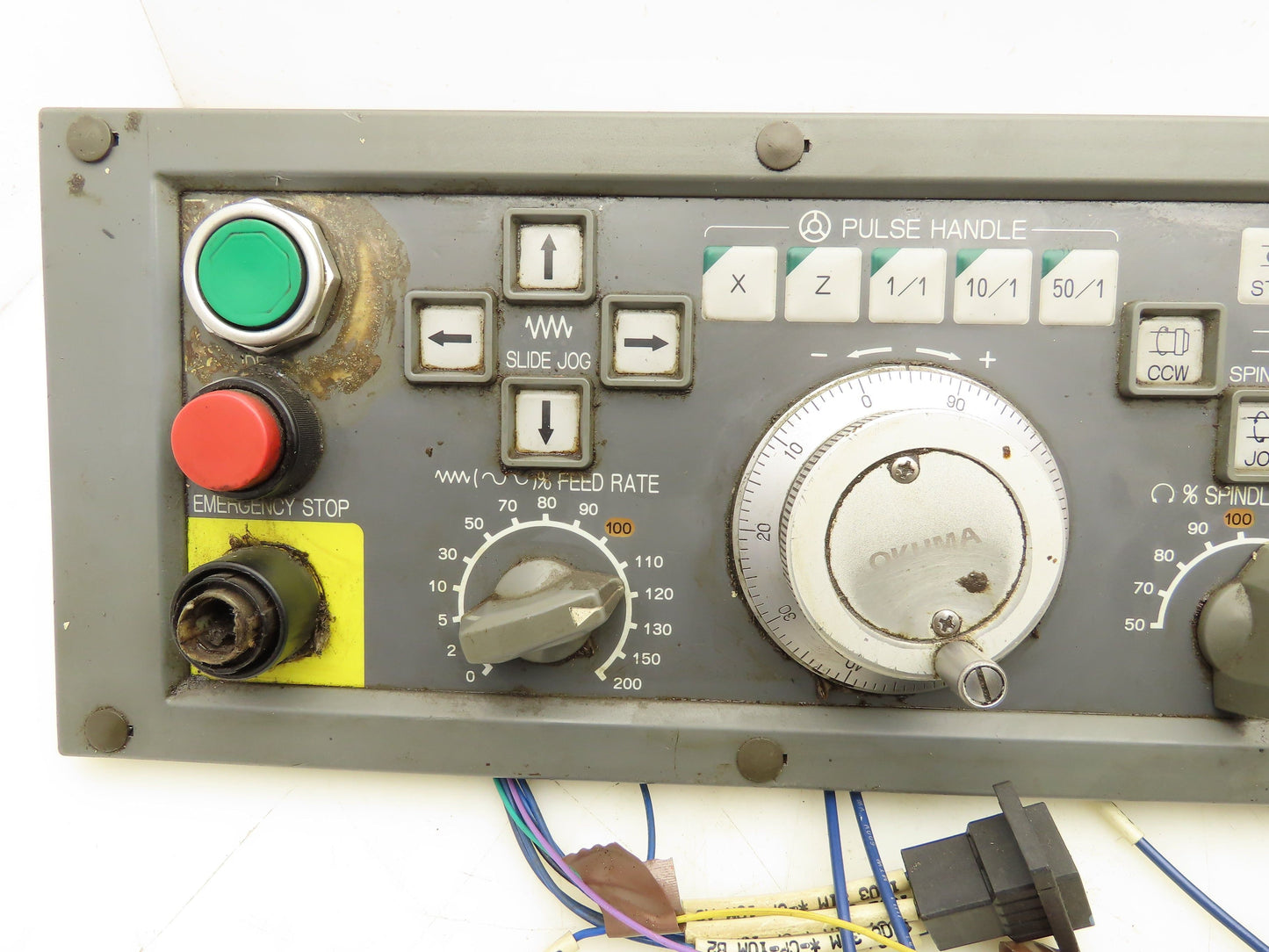 Okuma 7000L-S CE OSP Machine Operator Control Panel w/Pulse Handwheel CNC Lathe