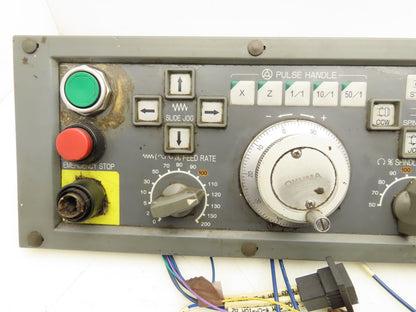 Okuma 7000L-S CE OSP Machine Operator Control Panel w/Pulse Handwheel CNC Lathe