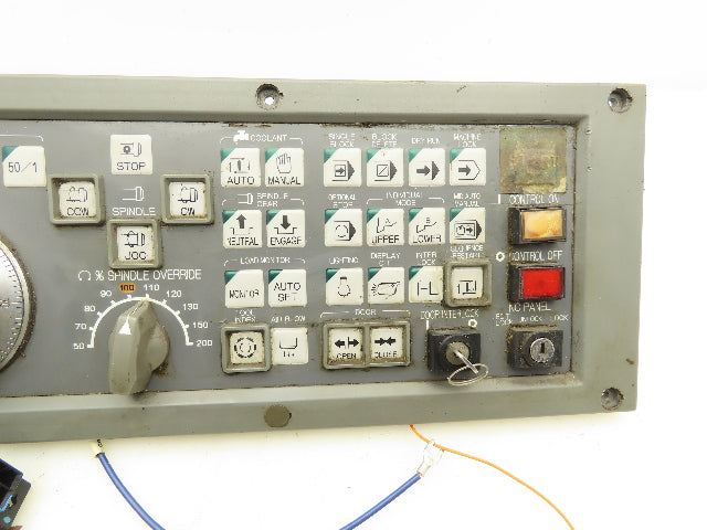Okuma 7000L-S CE OSP Machine Operator Control Panel w/Pulse Handwheel CNC Lathe