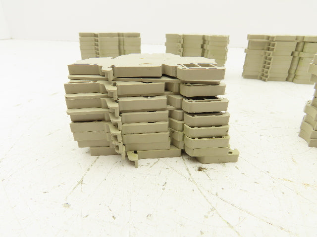 Weidmuller ZDK 2.5/1.5 Terminal Block 500V 2.5mm Tan Lot of 78