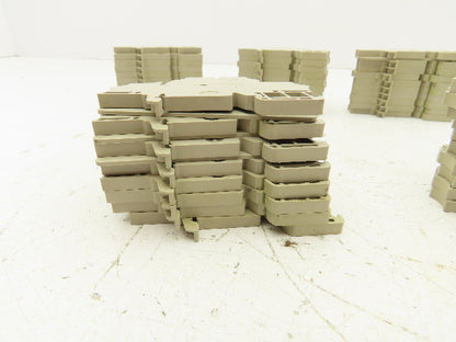 Weidmuller ZDK 2.5/1.5 Terminal Block 500V 2.5mm Tan Lot of 78