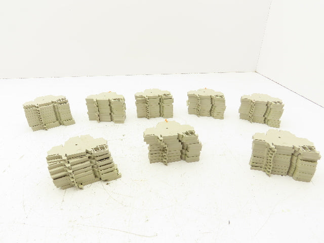 Weidmuller ZDK 2.5/1.5 Terminal Block 500V 2.5mm Tan Lot of 78