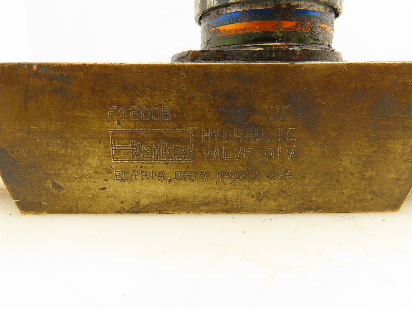 Parker F1800B-12CH Flow Control Valve 1" NPT Female Standard Needle Brass