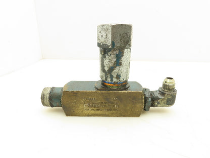 Parker F1800B-12CH Flow Control Valve 1" NPT Female Standard Needle Brass