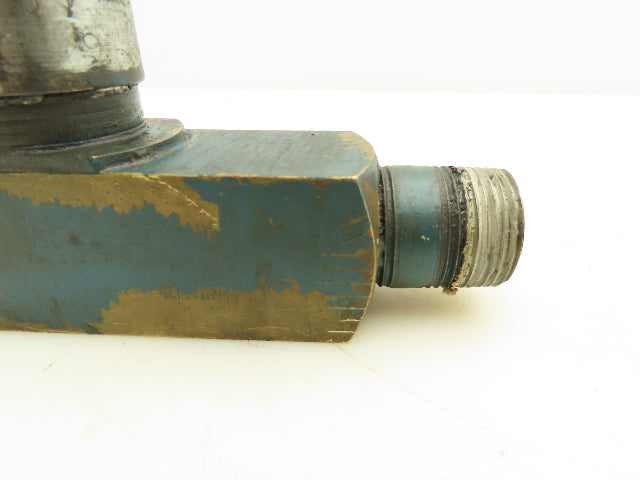 Parker F1800B-12CH Flow Control Valve 1" NPT Female Standard Needle Brass