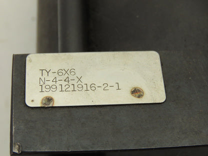 Hydro Line TY-6X6 Hydraulic Pressure Intensifier Multiplier Rodless Cylinder