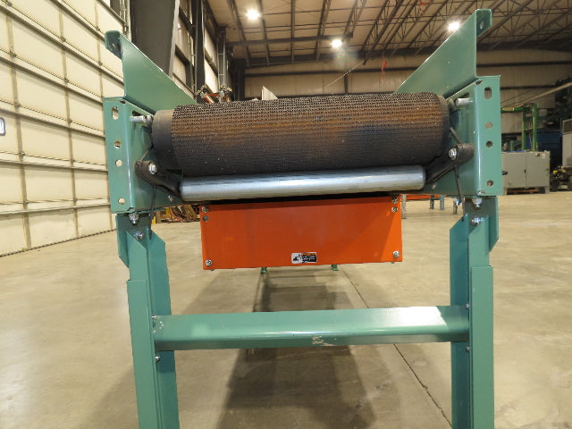 Roach 24"x 8' Slider Bed 18" Belt Conveyor .5Hp 230/460V 3PH Center Drive 63 FPM
