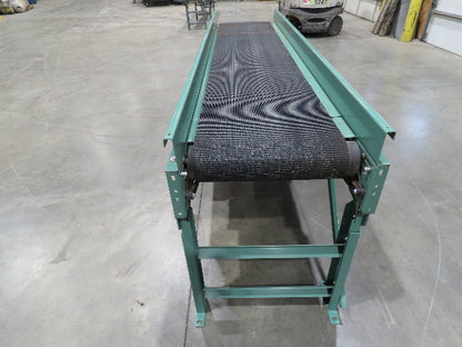 Roach 24"x 8' Slider Bed 18" Belt Conveyor .5Hp 230/460V 3PH Center Drive 63 FPM
