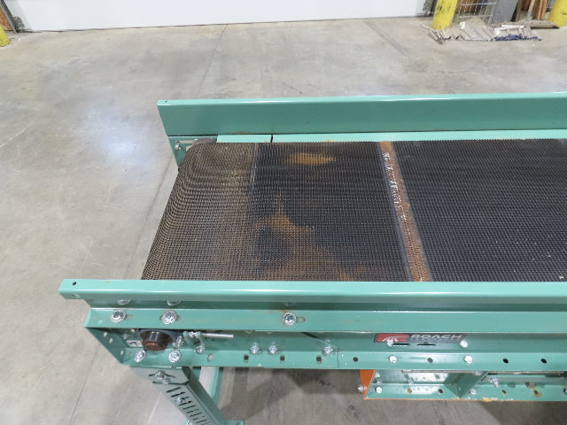 Roach 24"x 8' Slider Bed 18" Belt Conveyor .5Hp 230/460V 3PH Center Drive 63 FPM