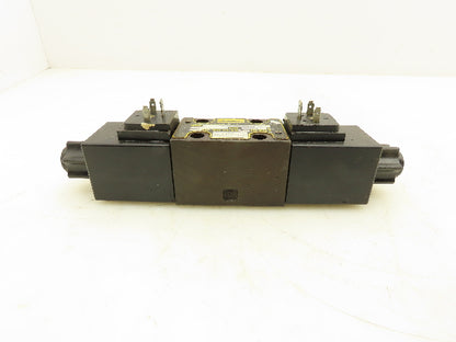 Parker D1VW4CNJWF70X4593 Hydraulic Solenoid Valve 3-Pos 24VDC 3000 PSI